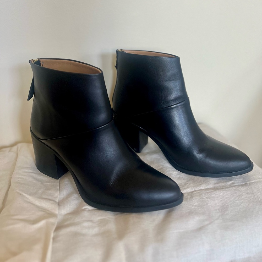 Nisolo Dari Commuter Boot Black Size 10